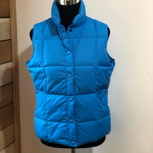 Lands' End Jackets & Blazers - Lands End Down Puffer Vest Small Blue